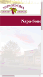 Mobile Screenshot of napa-sonoma.com