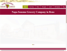 Tablet Screenshot of napa-sonoma.com